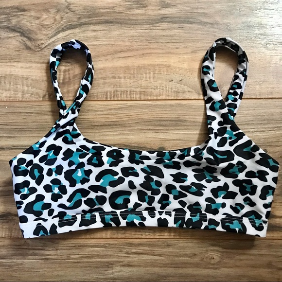 Leopard basic bikini top - Picture 3 of 3